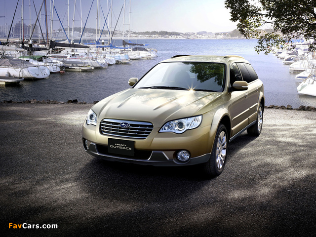 Subaru Outback 3.0R 2006–09 pictures (640 x 480)