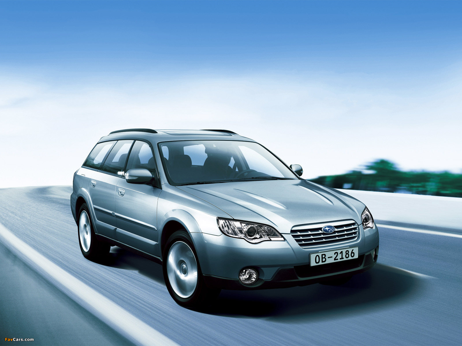 Subaru Outback 2.5i (BP) 2006–09 pictures (1600 x 1200)