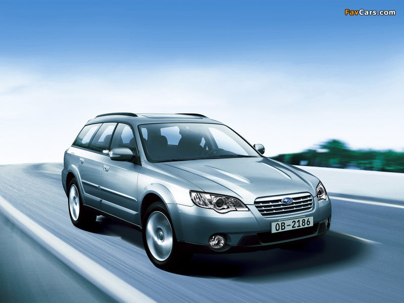 Subaru Outback 2.5i (BP) 2006–09 pictures (800 x 600)