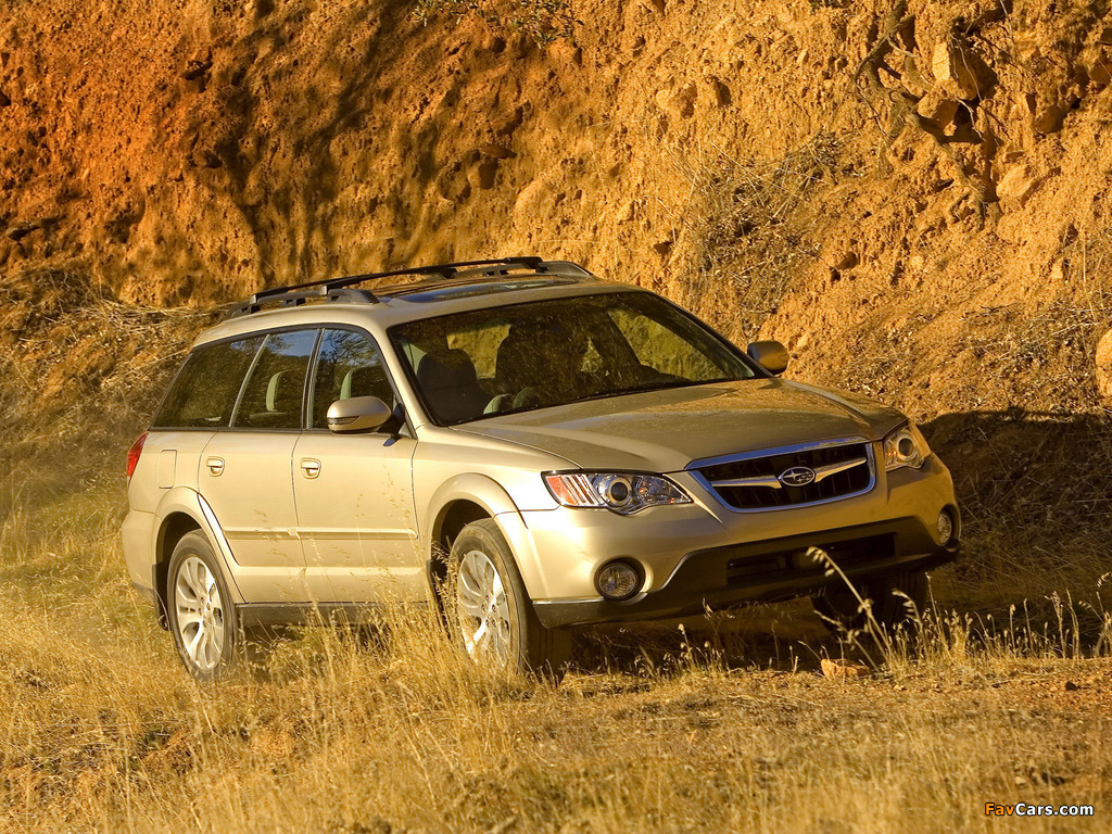 Subaru Outback 3.0R US-spec 2006–09 pictures (1024 x 768)