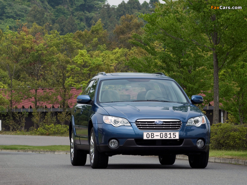 Subaru Outback 3.0R 2006–09 wallpapers (800 x 600)