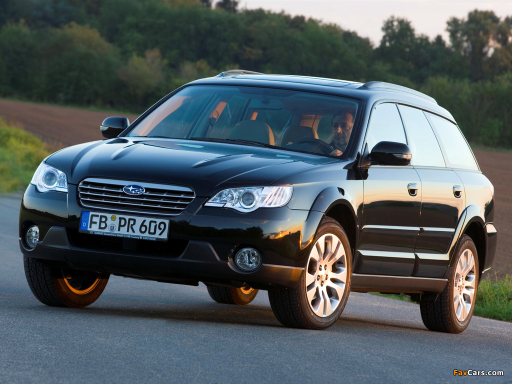 Subaru Outback 3.0R 2006–09 wallpapers (1024 x 768)