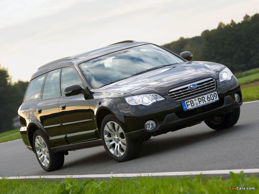 Subaru Outback 3.0R 2006–09 wallpapers (1024 x 768)