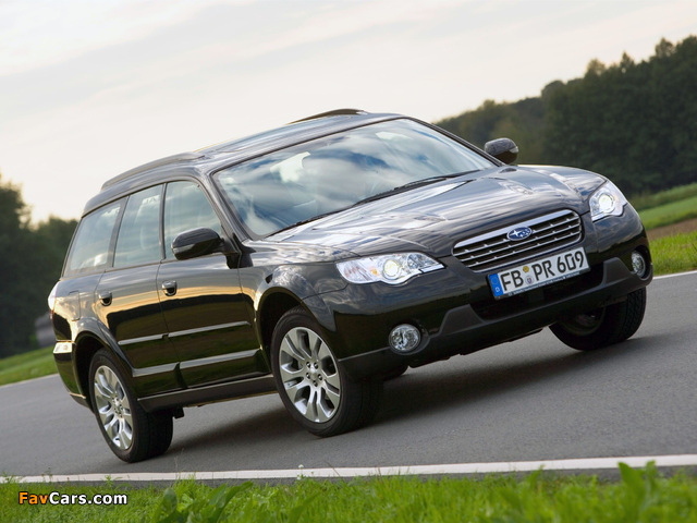 Subaru Outback 3.0R 2006–09 wallpapers (640 x 480)