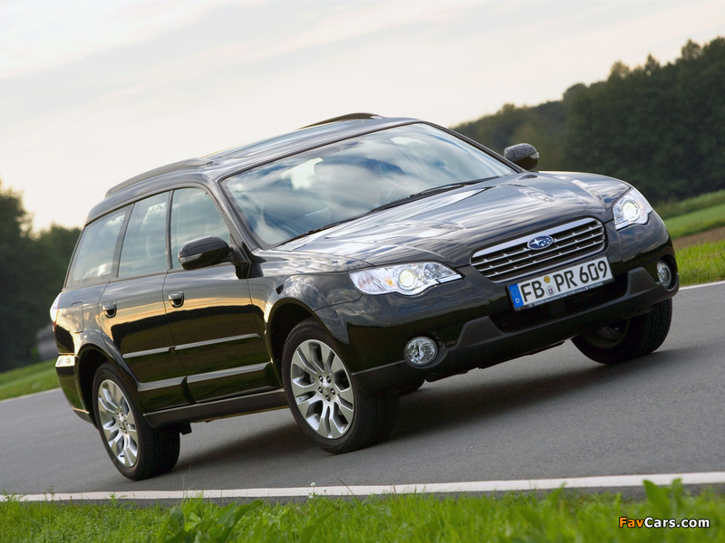 Subaru Outback 3.0R 2006–09 wallpapers (800 x 600)