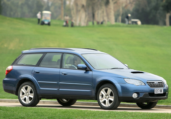 Subaru Outback 2.0D UK-spec (BP) 2008–09 photos