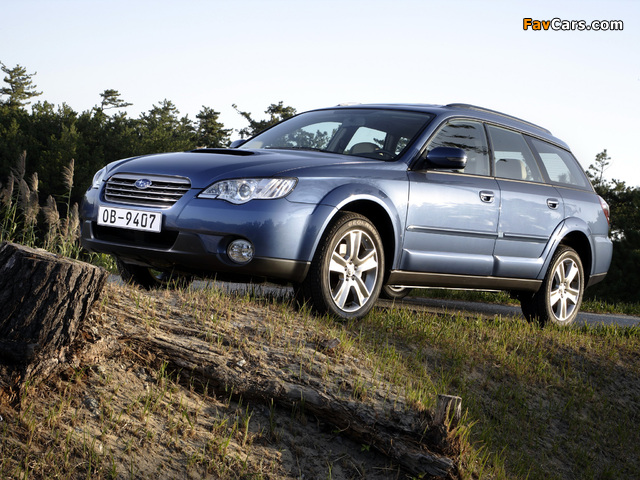 Subaru Outback 2.0D (BP) 2008–09 pictures (640 x 480)