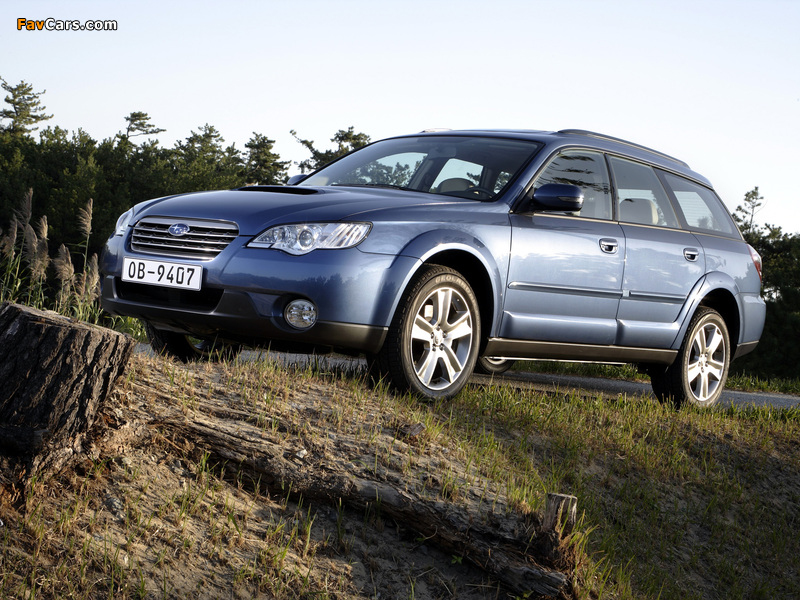 Subaru Outback 2.0D (BP) 2008–09 pictures (800 x 600)