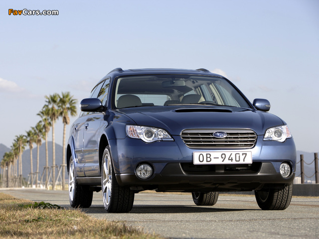 Subaru Outback 2.0D (BP) 2008–09 wallpapers (640 x 480)