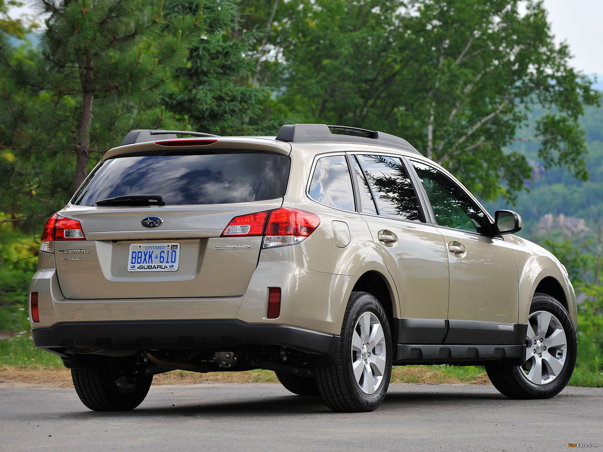 Subaru Outback 2.5i US-spec (BR) 2009–12 images (2048 x 1536)