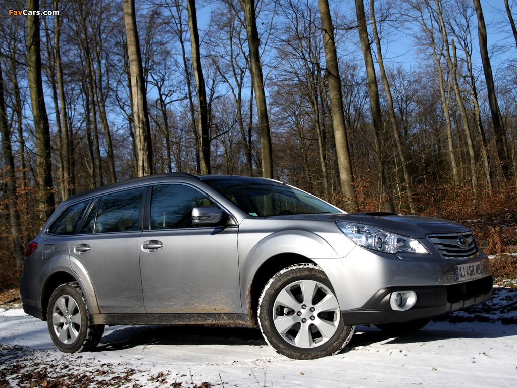 Subaru Outback 2.0D (BR) 2009–12 images (1024 x 768)