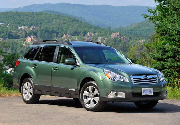 Subaru Outback 2.5i US-spec (BR) 2009–12 photos