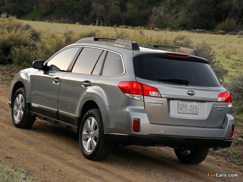 Subaru Outback 3.6R US-spec 2009 photos (800 x 600)