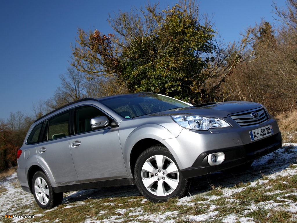 Subaru Outback 2.0D (BR) 2009–12 photos (1024 x 768)