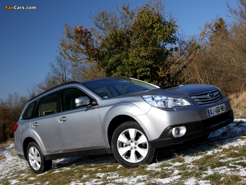 Subaru Outback 2.0D (BR) 2009–12 photos (800 x 600)