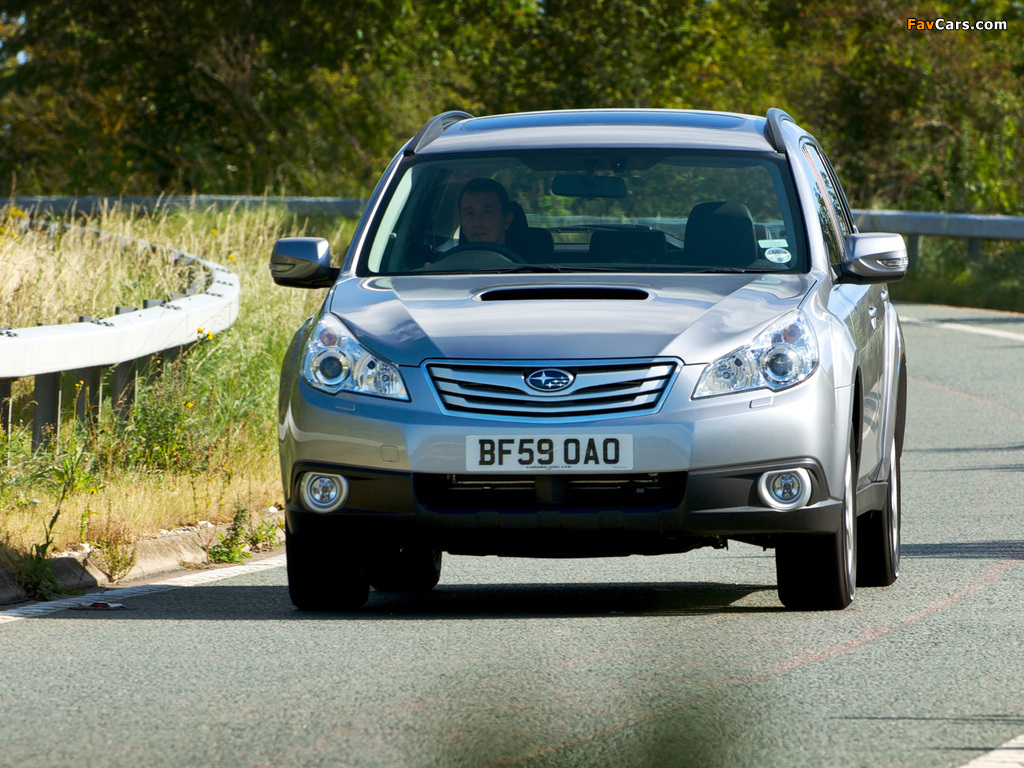 Subaru Outback 2.0D UK-spec (BR) 2009–12 photos (1024 x 768)