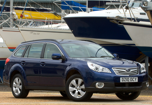 Subaru Outback 3.6R UK-spec (BR) 2009–12 photos