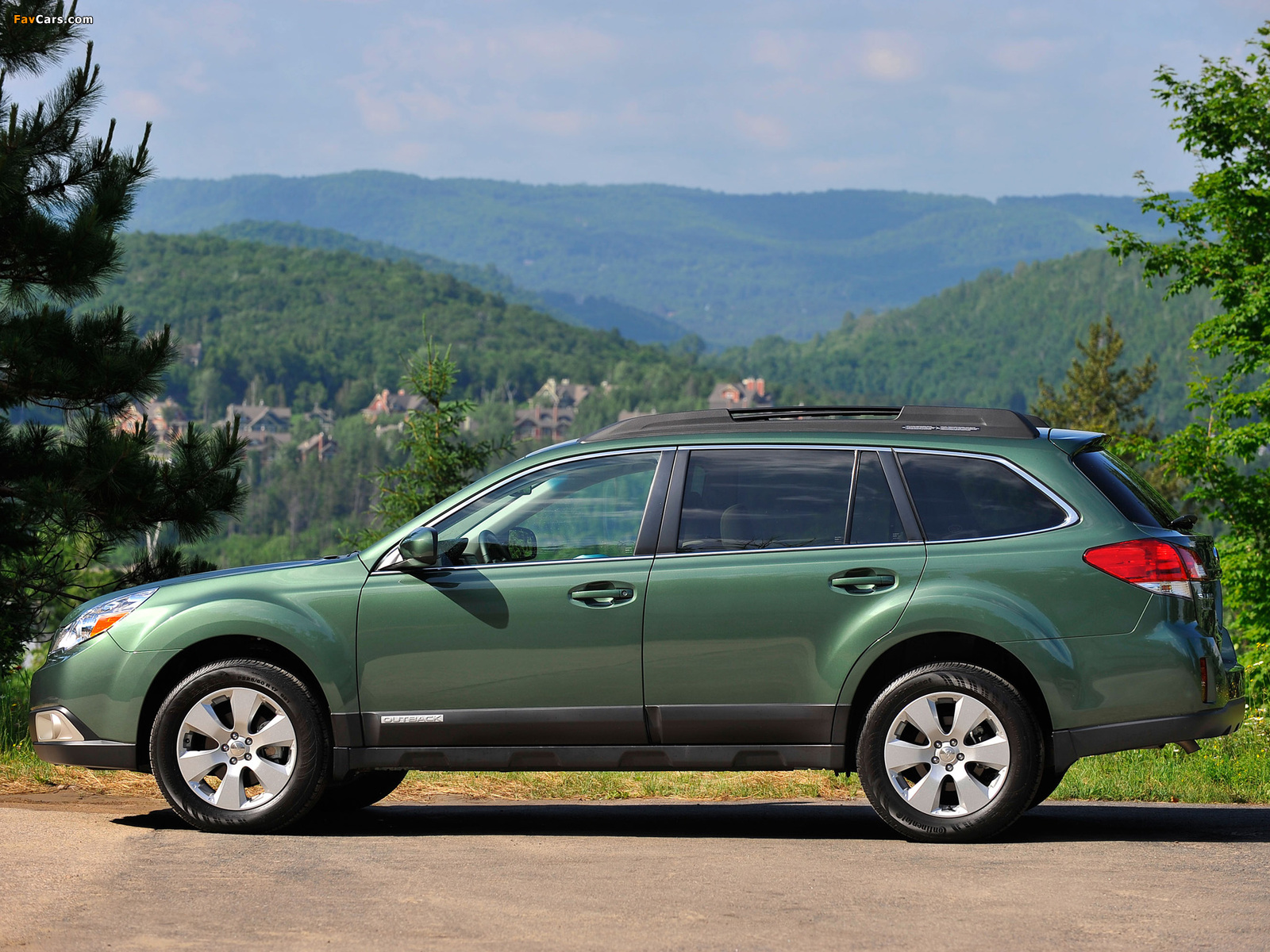 Subaru Outback 2.5i US-spec (BR) 2009–12 pictures (1600 x 1200)