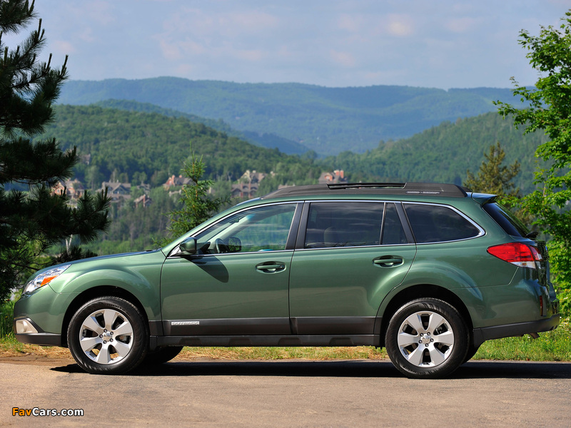 Subaru Outback 2.5i US-spec (BR) 2009–12 pictures (800 x 600)