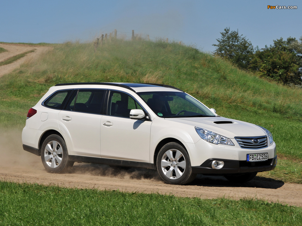 Subaru Outback 2.0D (BR) 2009–12 wallpapers (1024 x 768)