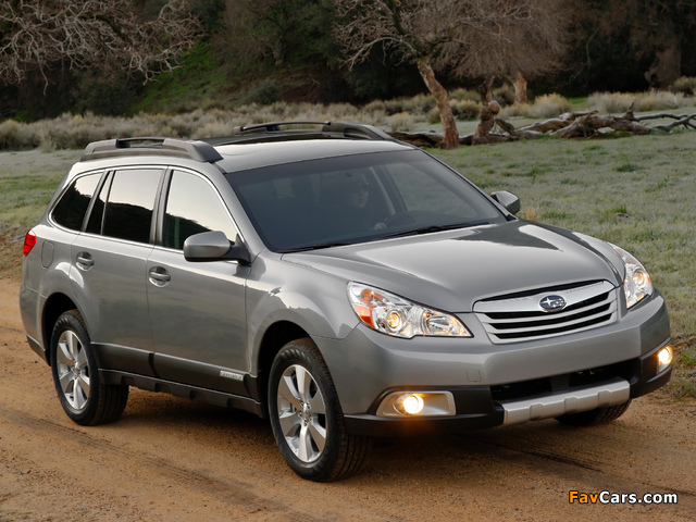 Subaru Outback 3.6R US-spec 2009 wallpapers (640 x 480)