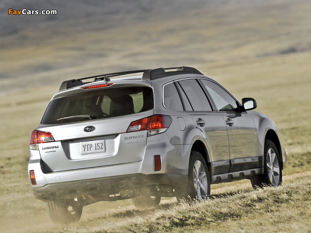 Subaru Outback 2.5i US-spec (BR) 2012 images (640 x 480)