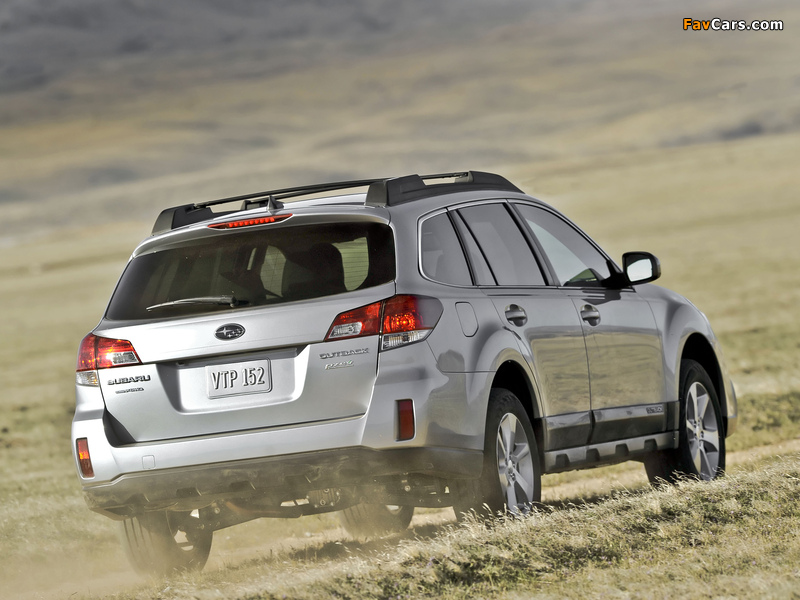 Subaru Outback 2.5i US-spec (BR) 2012 images (800 x 600)