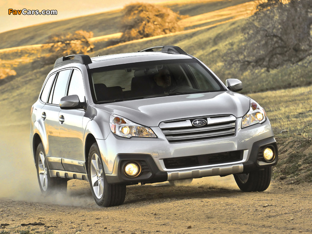 Subaru Outback 2.5i US-spec (BR) 2012 photos (640 x 480)