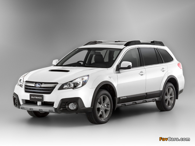Subaru Outback 2.0D AU-spec (BR) 2012 photos (640 x 480)