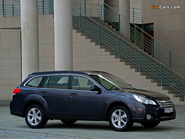 Subaru Outback 2.5i (BR) 2012 photos (640 x 480)
