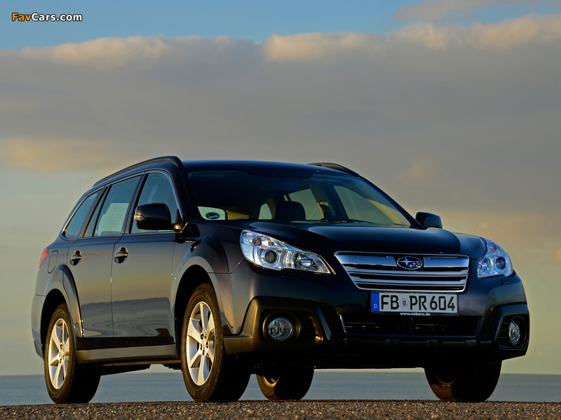 Subaru Outback 2.5i (BR) 2012 pictures (800 x 600)