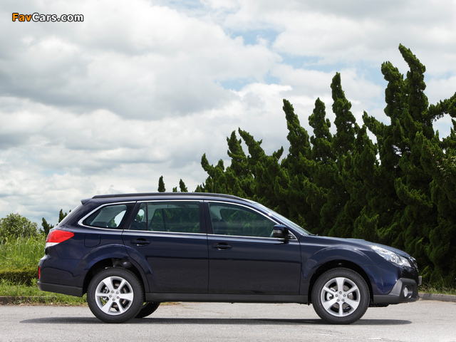 Subaru Outback 2.0D (BR) 2012 wallpapers (640 x 480)