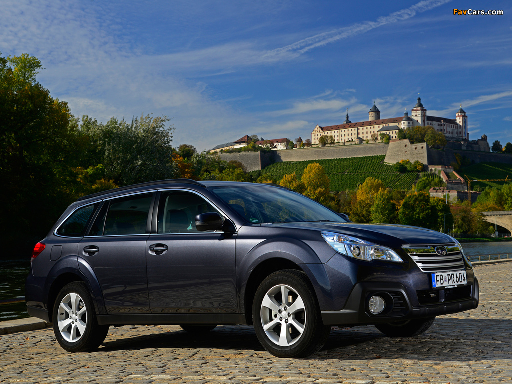 Subaru Outback 2.5i (BR) 2012 wallpapers (1024 x 768)