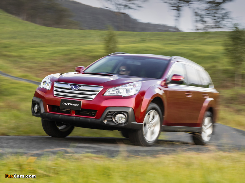 Subaru Outback 2.0D AU-spec (BR) 2012 wallpapers (800 x 600)