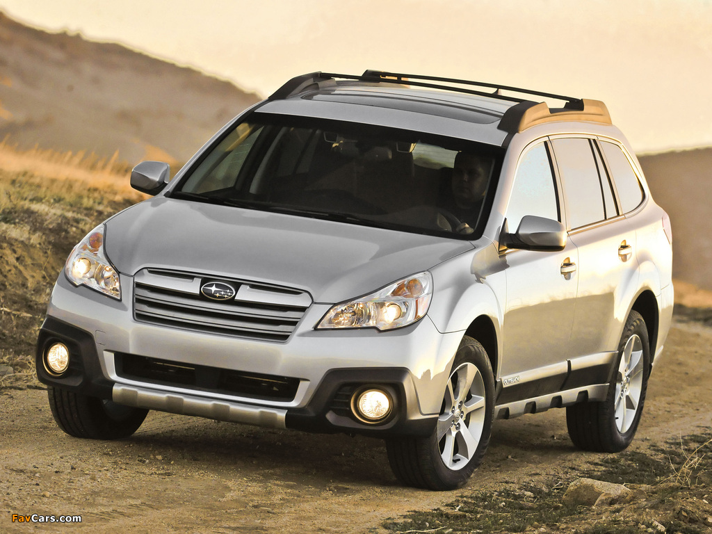 Subaru Outback 2.5i US-spec (BR) 2012 wallpapers (1024 x 768)