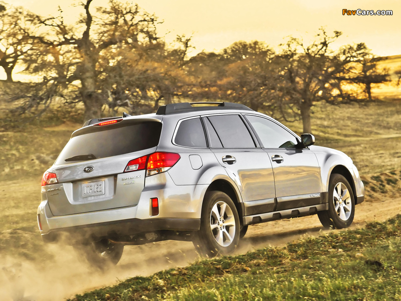 Subaru Outback 2.5i US-spec (BR) 2012 wallpapers (800 x 600)