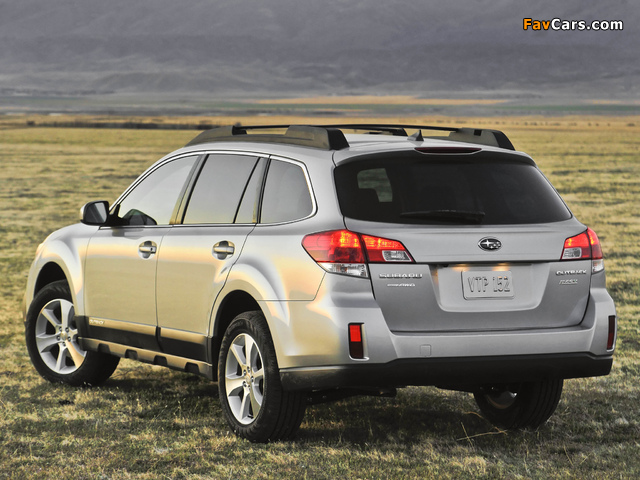 Subaru Outback 2.5i US-spec (BR) 2012 wallpapers (640 x 480)