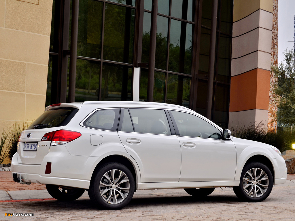 Subaru Outback 2.5i ZA-spec (BR) 2013 images (1024 x 768)