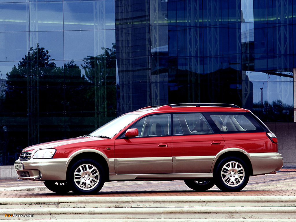 Subaru Outback UK-spec 1999–2003 wallpapers (1024 x 768)