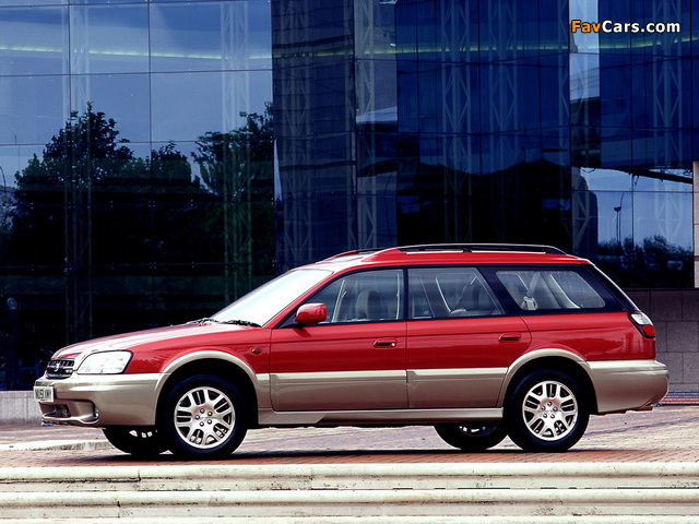 Subaru Outback UK-spec 1999–2003 wallpapers (640 x 480)