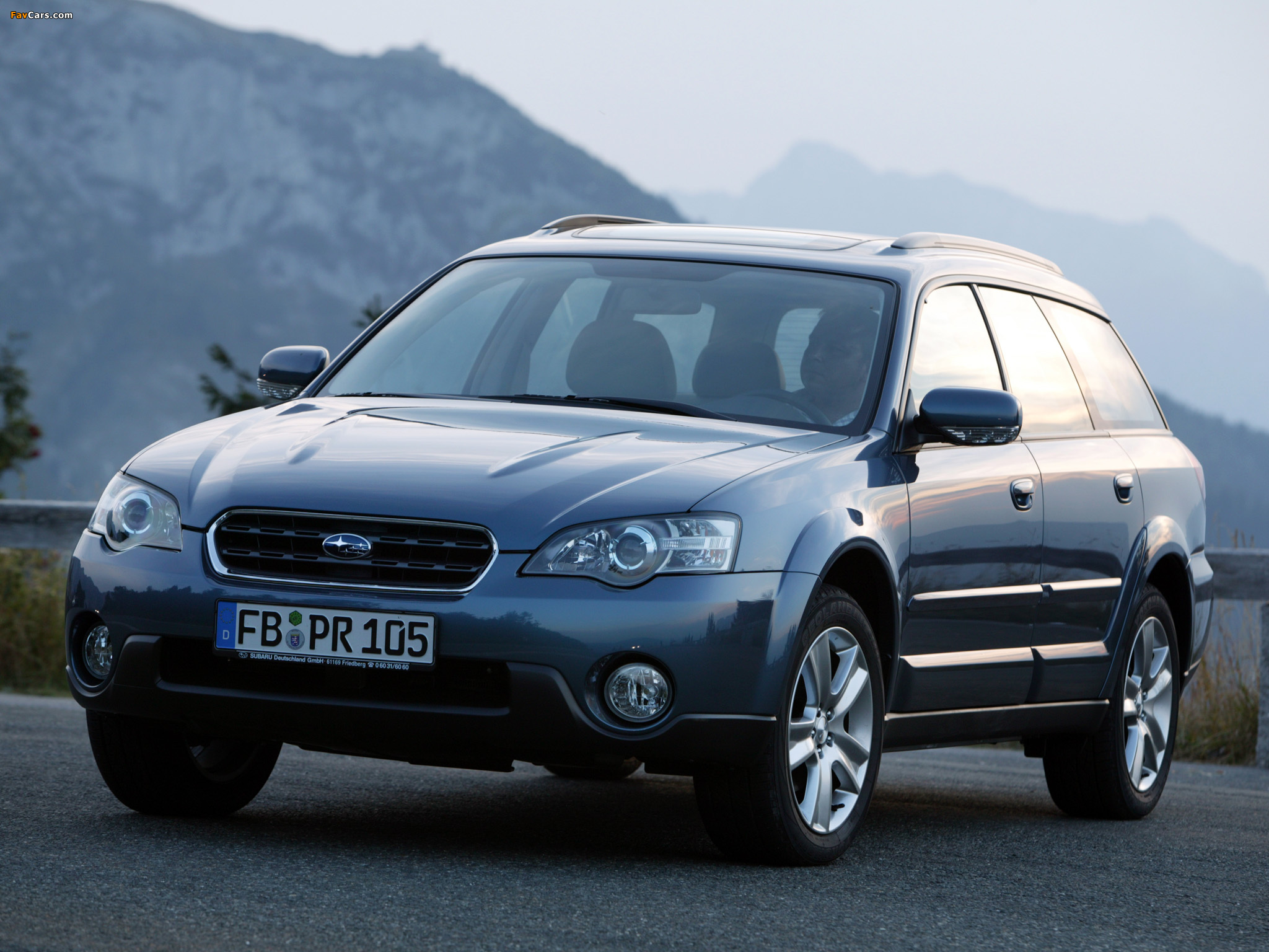 Subaru Outback 3.0R 2003–06 wallpapers (2048 x 1536)
