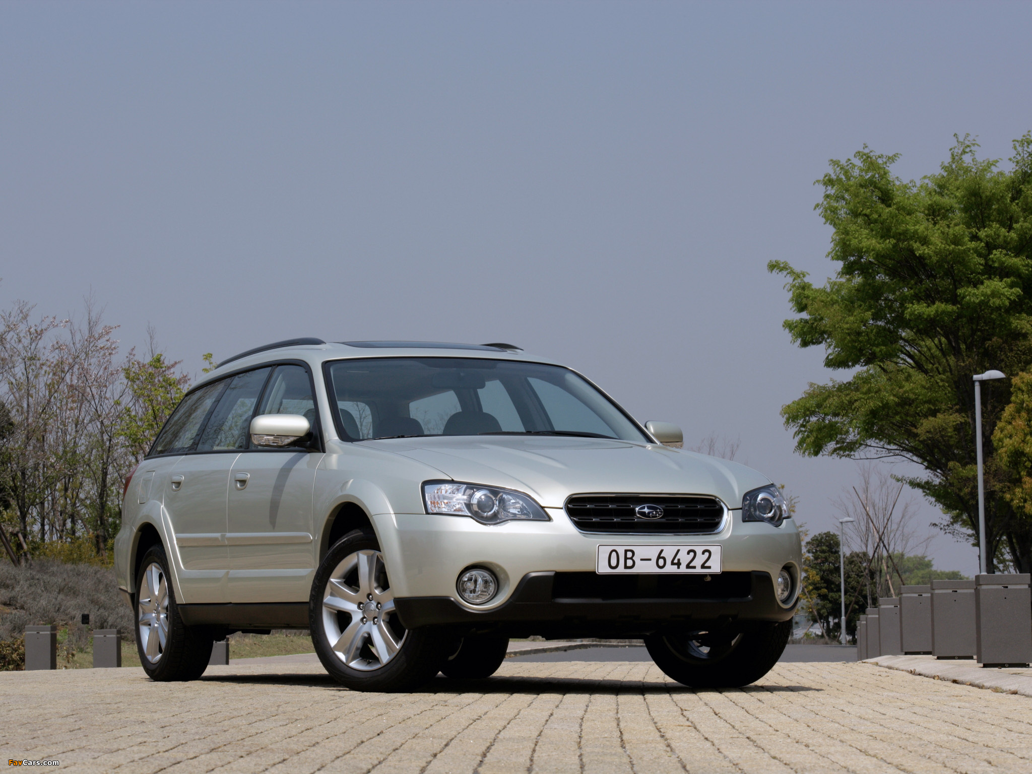 Subaru Outback 3.0R 2003–06 wallpapers (2048 x 1536)