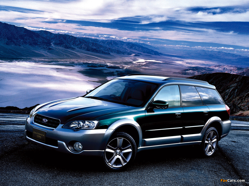 Subaru Outback 3.0R L.L.Bean Edition 2004–06 wallpapers (1024 x 768)