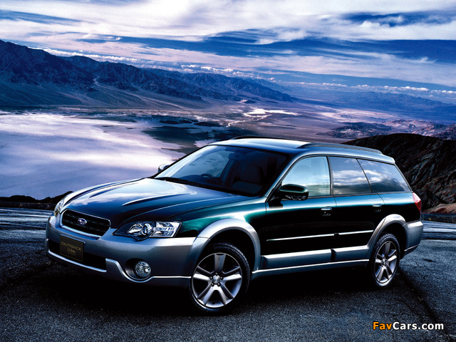 Subaru Outback 3.0R L.L.Bean Edition 2004–06 wallpapers (640 x 480)