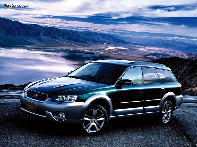 Subaru Outback 3.0R L.L.Bean Edition 2004–06 wallpapers (800 x 600)