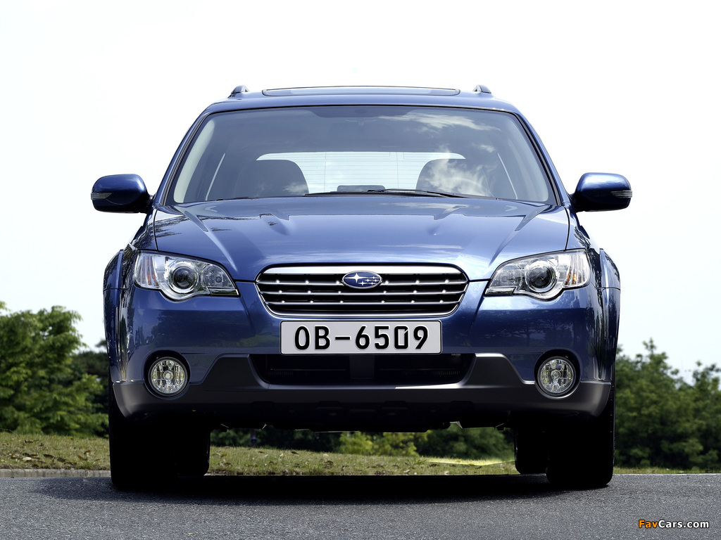 Subaru Outback 3.0R 2006–09 wallpapers (1024 x 768)