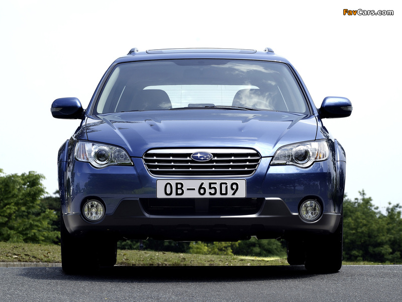 Subaru Outback 3.0R 2006–09 wallpapers (800 x 600)