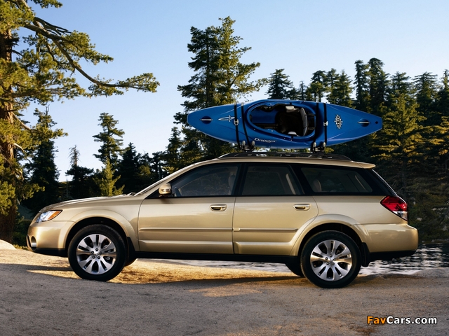 Subaru Outback 3.0R US-spec 2006–09 wallpapers (640 x 480)