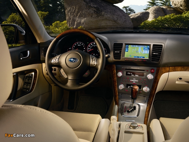 Subaru Outback 3.0R US-spec 2006–09 wallpapers (640 x 480)