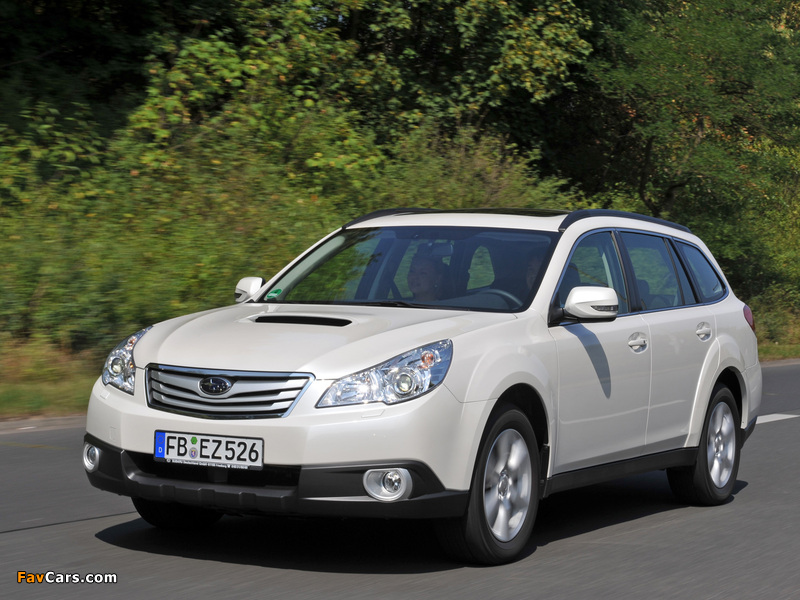 Subaru Outback 2.0D (BR) 2009–12 wallpapers (800 x 600)